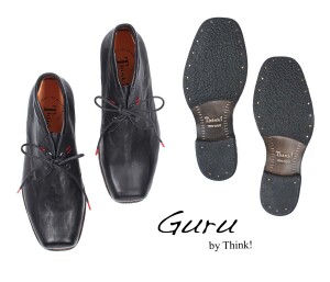 CGR 100 THINK GURU 000 295-0000-VEG schwarz Schnür-Schuhe  * 43,5