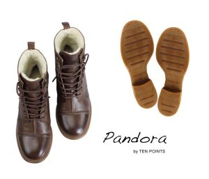 TPN 38 TEN POINTS Pandora 126002-301 Damen Booties brown  37