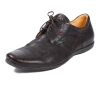 think schnürschuhe braun stone espresso 275-3000 fussbett: lederbezogene wechselbare kork-latex-bettung (pflanzlich gegerbt) leder pflanzlich  gegerbt 5 mm absatz