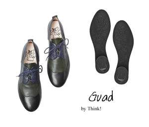 GUA 329 THINK GUAD-XTRA 83272-09 schwarz-bunt Schnür-Schuhe schwarz