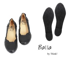 BAA 59 THINK BALLA 000145-0000-VEG schwarz Ballerinas schwarz *
