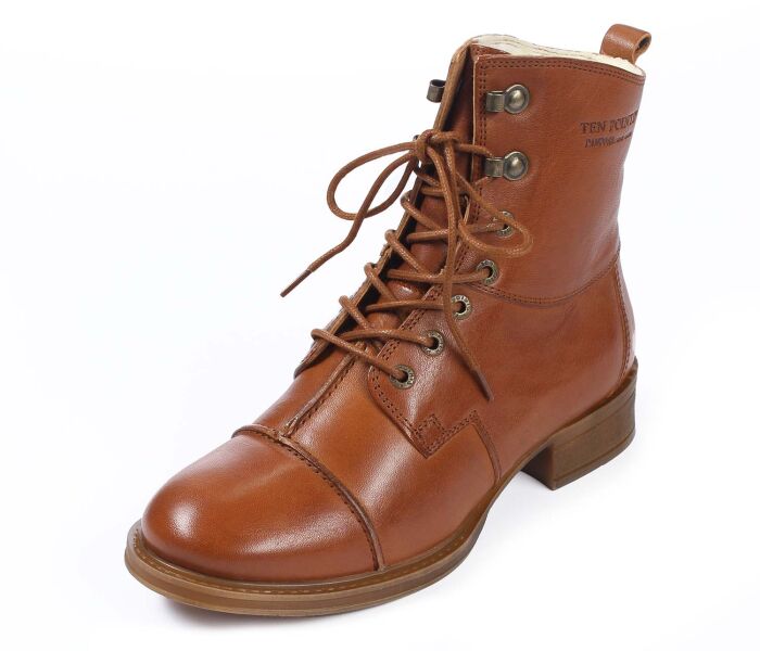 TenPoints Stiefeletten Pandora 60001-319-cognac braun - TPN 39 Gr.42