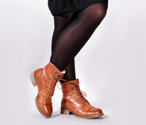 TenPoints Stiefeletten Pandora 60001-319-cognac braun - TPN 39 Gr.42