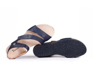 Think Sandaletten blau Dumia indigo 297-8000 - DUM 74