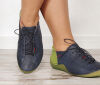 KPS 36 THINK KAPSL 84062-90-VEG indigo/kombi Schnür-Schuhe blau mit grün