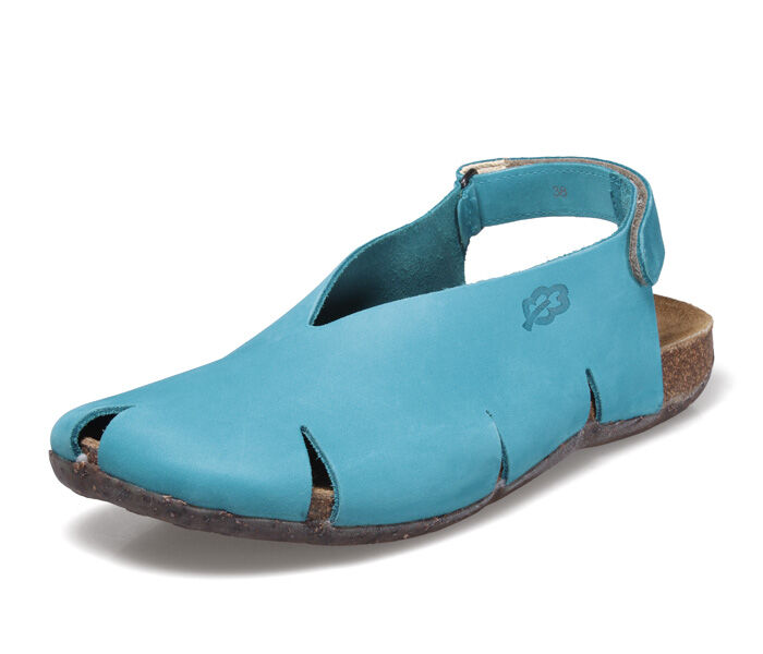 Loints Clogs Florida turquoise türkis 31300-0219 Vijfhoek Gr.39 - LNT 206
