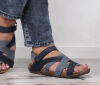 Loints Sandaletten Florida blue/jeans blau 31821-1097 Vogelwaarde Gr.39 - LNT 219