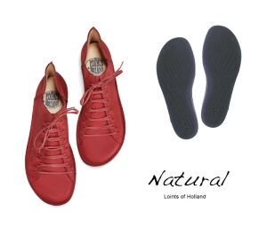 LNT 269 LOINTS NATURAL 68066-0354-red Schnür-Schuhe rot