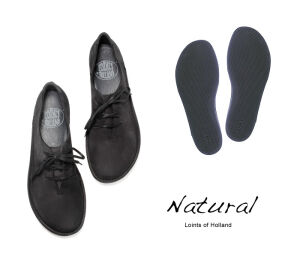 LNT 270 LOINTS NATURAL 68508-0784-black Schnür-Schuhe schwarz
