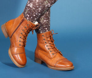 TenPoints Stiefeletten Pandora 60003-319-cognac braun - TPN 64 Gr.36