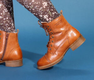 TenPoints Stiefeletten Pandora 60003-319-cognac braun - TPN 64 Gr.36
