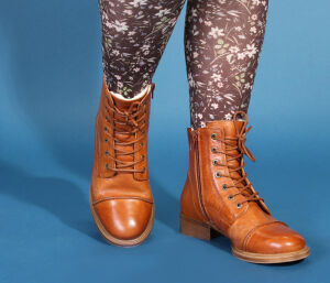 TenPoints Stiefeletten Pandora 60003-319-cognac braun - TPN 64 Gr.36