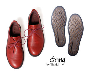 GRN 11 THINK GRING 85200-73-VEG cherry Sneaker rot 41,5 - GRN 11