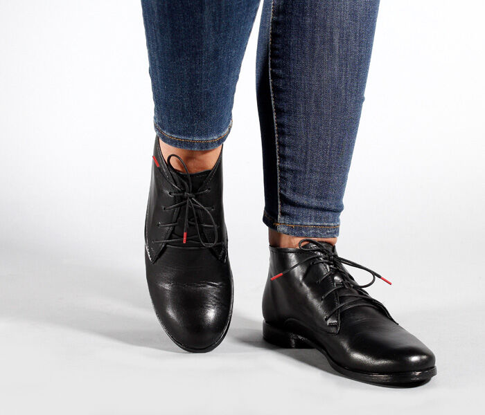 Think Stiefeletten schwarz Agrat schwarz 82-0000 Gr.39 - AGR 13