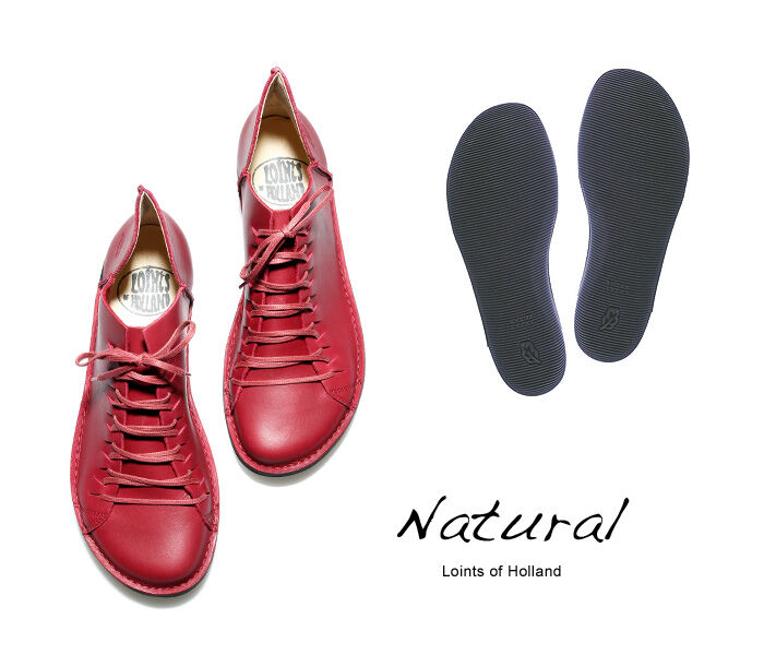 Loints Schnürschuhe Natural red pepper rot 68066-0462 Nieuwvliet - LNT 360