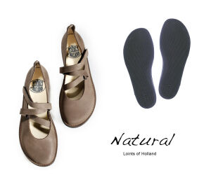 LNT 371 LOINTS NATURAL 68310-0302-taupe Ballerinas taupe