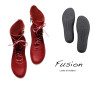 LNT 504 LOINTS FUSION 37820-0577-rubywine Boots rot 37