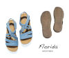 Loints Sandaletten Florida jeans blau 31244-0356 Vierlingsbeek - LNT 487
