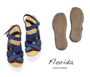 Loints Sandaletten Florida blue blau 31821-0256 Vogelwaarde - LNT 493