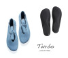 LNT 609 LOINTS TURBO 39183-0356-jeans Ballerinas blau