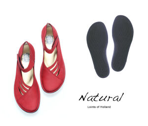 LNT 614 LOINTS NATURAL 68302-0354-red Ballerinas rot