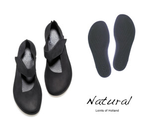 LNT 463 LOINTS NATURAL 68053-0784-black Ballerinas schwarz