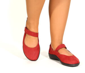 Loints Ballerinas Circle red rot 79006-0140 Crapoel - LNT 483