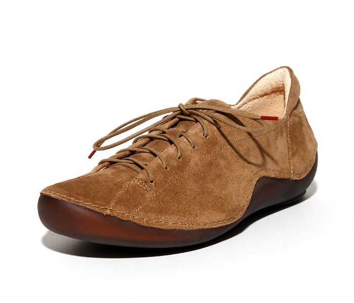 think schnürschuhe braun kapsl oak 86061-45 fussbett: lederbezogene wechselbare kork-weichschaum-bettung mit besonders guter auftritt-dämpfung im ballenbereich (pflanzlich gegerbt)  10 mm absatz in der schalensohle prima 6-loch langschnürer von think mit super passform, macht einen optisch etwas schmäleren fuss, weite einstiegsmöglichkeit mit weichem fersenpolster und der individueller sitz sorgen für hohen trage-comfort