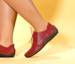 Think Schnürschuhe rot Kapsl cherry 86066-73 - KPS 86
