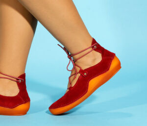 Think Ballerinas rot Kapsl rosso 86059-70 - KPS 94