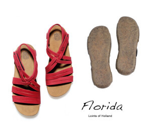 LNT 403 LOINTS FLORIDA 31244-0193-red pepper Sandaletten rot 41