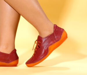 KPS 82 THINK KAPSL 45-5040-VEG cherry/kombi Schnür-Schuhe rot  36,5 - KPS 82