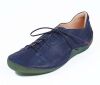 think schnürschuhe blau kapsl indigo/kombi 45-8030 fussbett: lederbezogene wechselbare kork-weichschaum-bettung mit besonders guter auftritt-dämpfung im ballenbereich (pflanzlich gegerbt) kalbsleder pflanzlich  gegerbt - nicht gefärbt 10 mm absatz in der schalensohle prima 6-loch langschnürer von think mit super passform, macht einen optisch etwas schmäleren fuss, weite einstiegsmöglichkeit mit weichem fersenpolster und der individuelle sitz sorgen für hohen trage-comfort