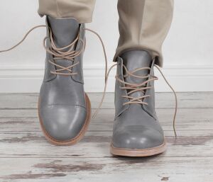 TPN 27 TEN POINTS Pandora 123007-201 Schnür Boots grey - TPN 27