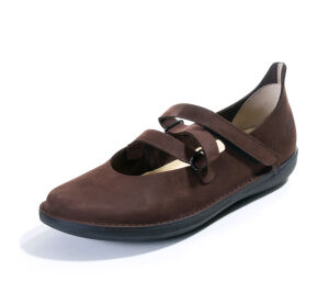 Loints Ballerinas Natural dark brown braun 68310-0261 Neerstraat Gr.42 - LNT 386