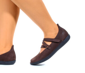 Loints Ballerinas Natural dark brown braun 68310-0261 Neerstraat Gr.42 - LNT 386