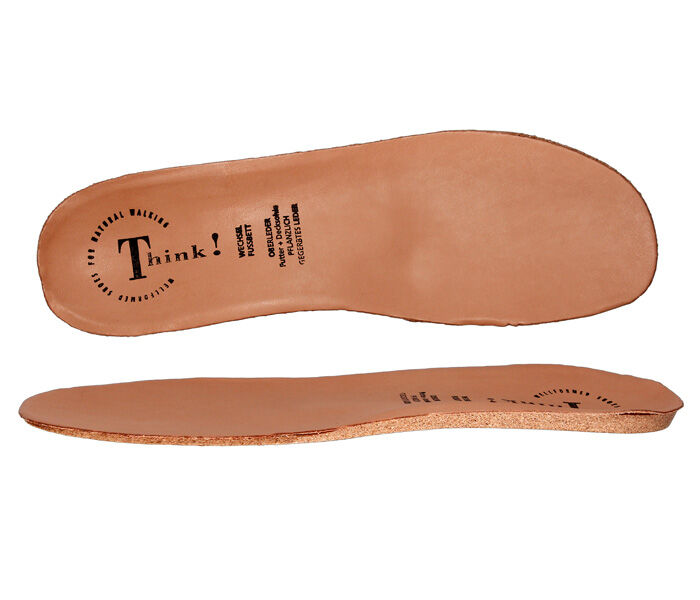 THINK CAMBIO Ersatz-Bettungen Leder-Natur beige Gr.40