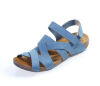 Loints Sandaletten Florida jeans blau 31821-0356 Vogelwaarde Gr.37 - LNT 494