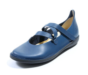 Loints Ballerinas Natural kobalt blau 68310-0161 Neerstraat Gr.41 - LNT 615