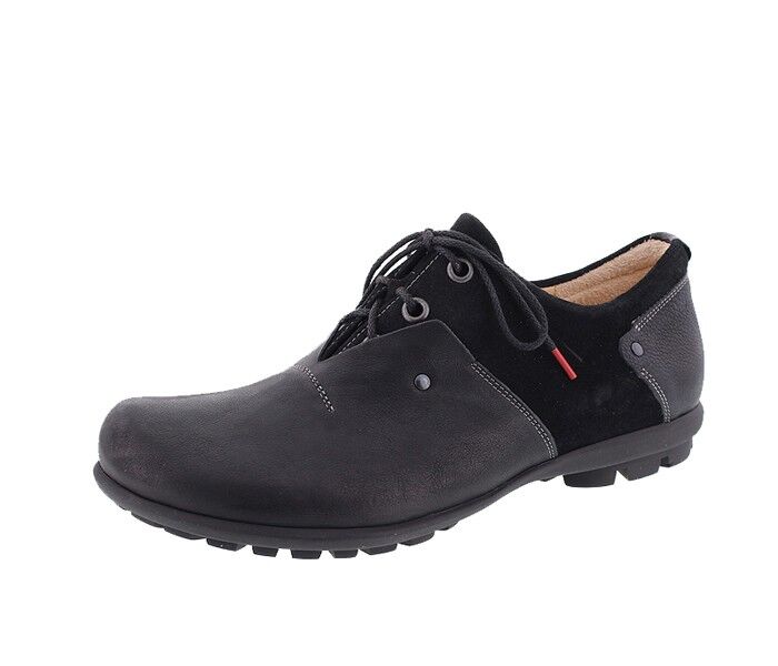 Think Schnürschuhe schwarz Kong schwarz-kombi 142-0000 - CKN 11 Gr.42