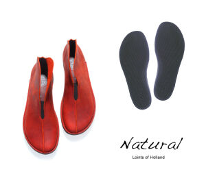 LNT 628 LOINTS NATURAL 68867-0590-red Booties 37 - LNT 628