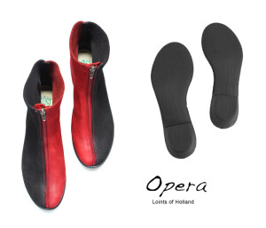Loints Stiefeletten Opera-H black/ruby schwarz 42985-2479  - LNT 869