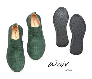 Think Schnürschuhe grün WAIV pino 115-7000 - WAI 16