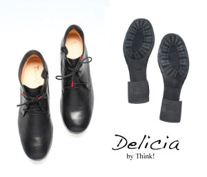 Think Stiefeletten schwarz Delicia sz/holz 15-0000 - DLC 1