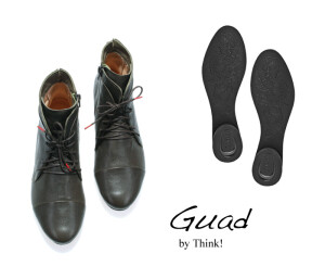 Think Booties oliv GUAD-XTRA grunge 4-2000 - GUA 407