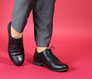 Think Schnürschuhe schwarz Agrat schwarz 20-0000 - AGR 45