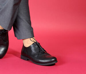Think Schnürschuhe schwarz Agrat schwarz 20-0000 - AGR 45