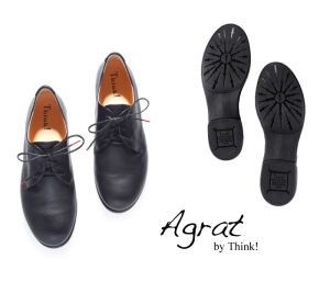 Think Schnürschuhe schwarz Agrat schwarz 20-0000 - AGR 45