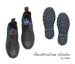 HBS 1 HoboShoes Australian 10244079-1140 Boots black/black/grey - HBS 1