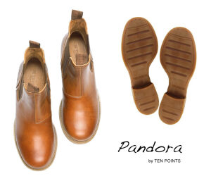 TPN 108 TenPoints Pandora 60006-319-cognac Booties braun - TPN 108